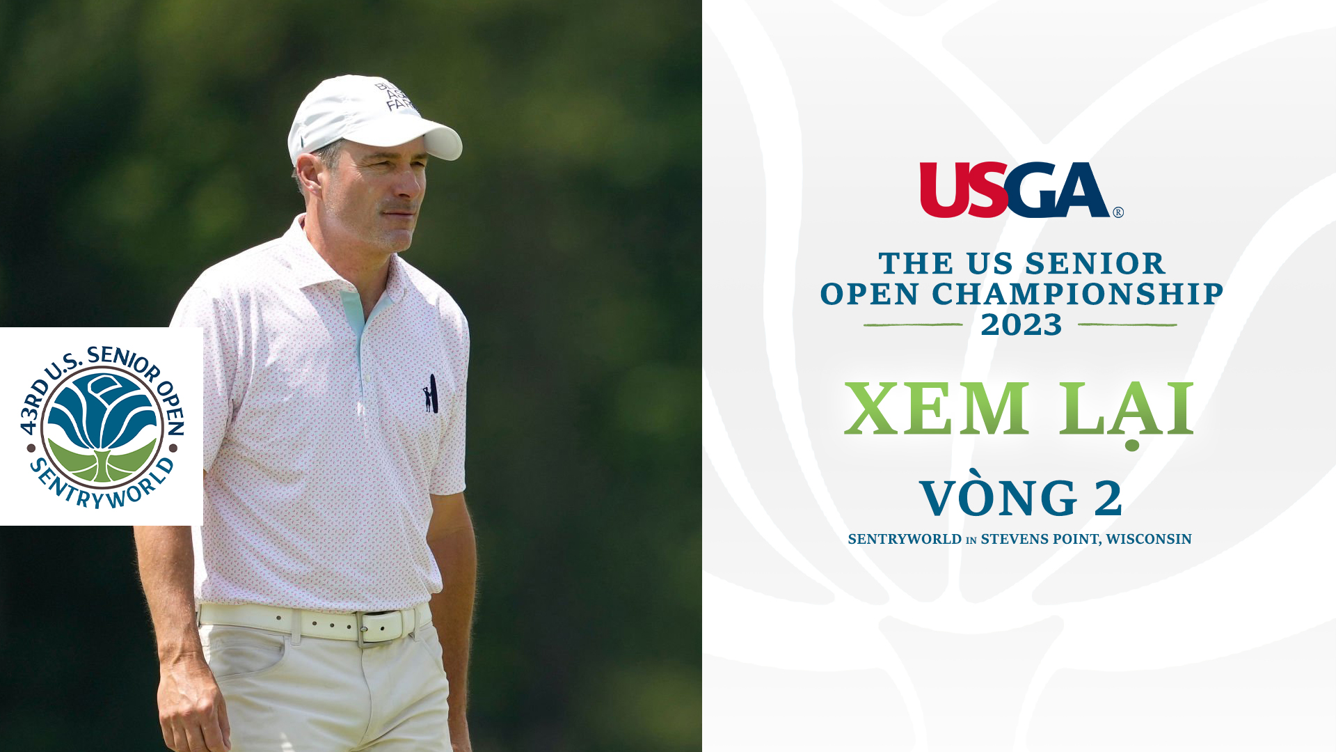 US Senior Open Championship 2023 - Vòng 2