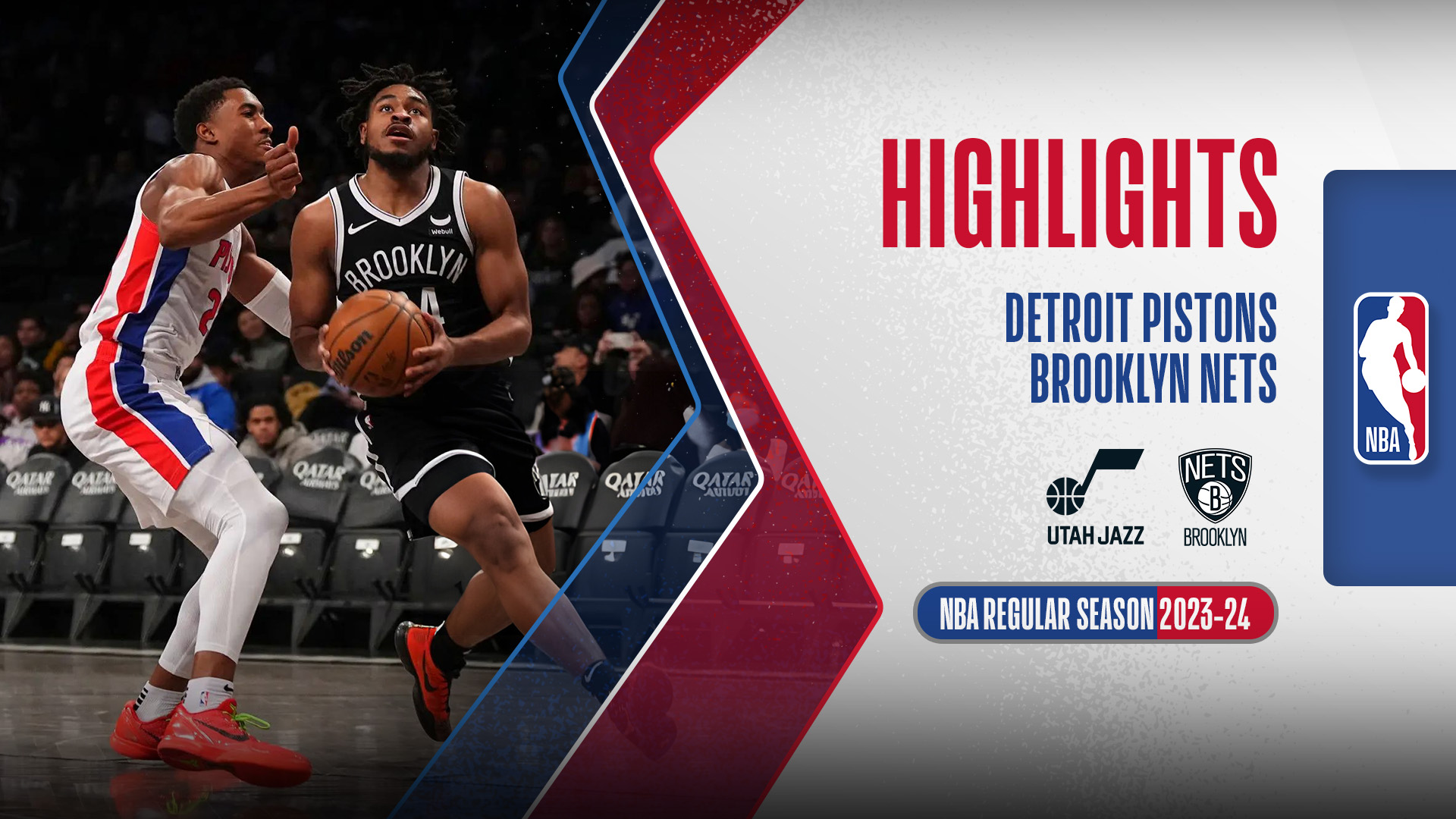 Detroit Pistons Brooklyn Nets Highlights 24/12