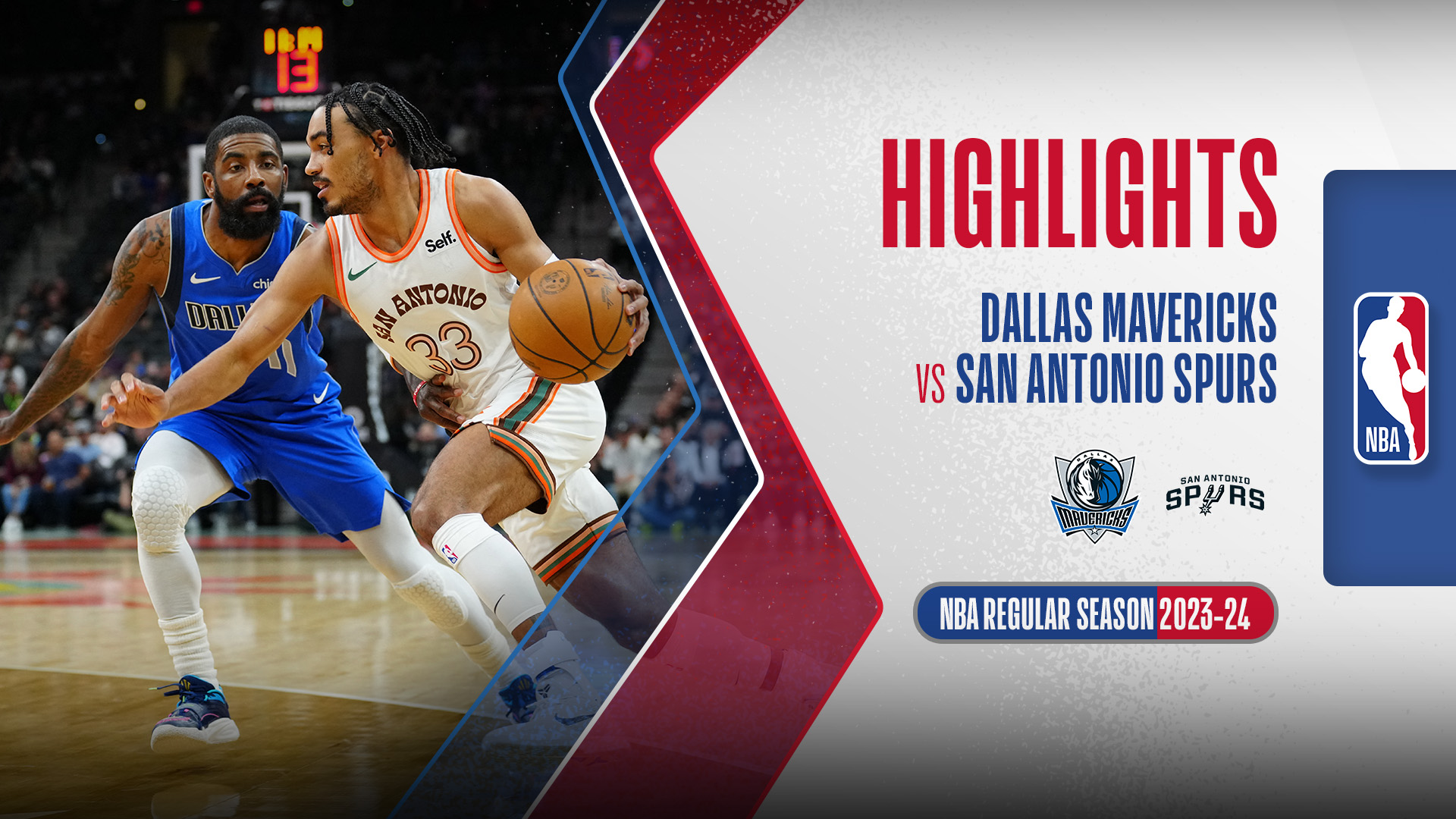 Dallas Mavericks San Antonio Spurs Highlights 20/3