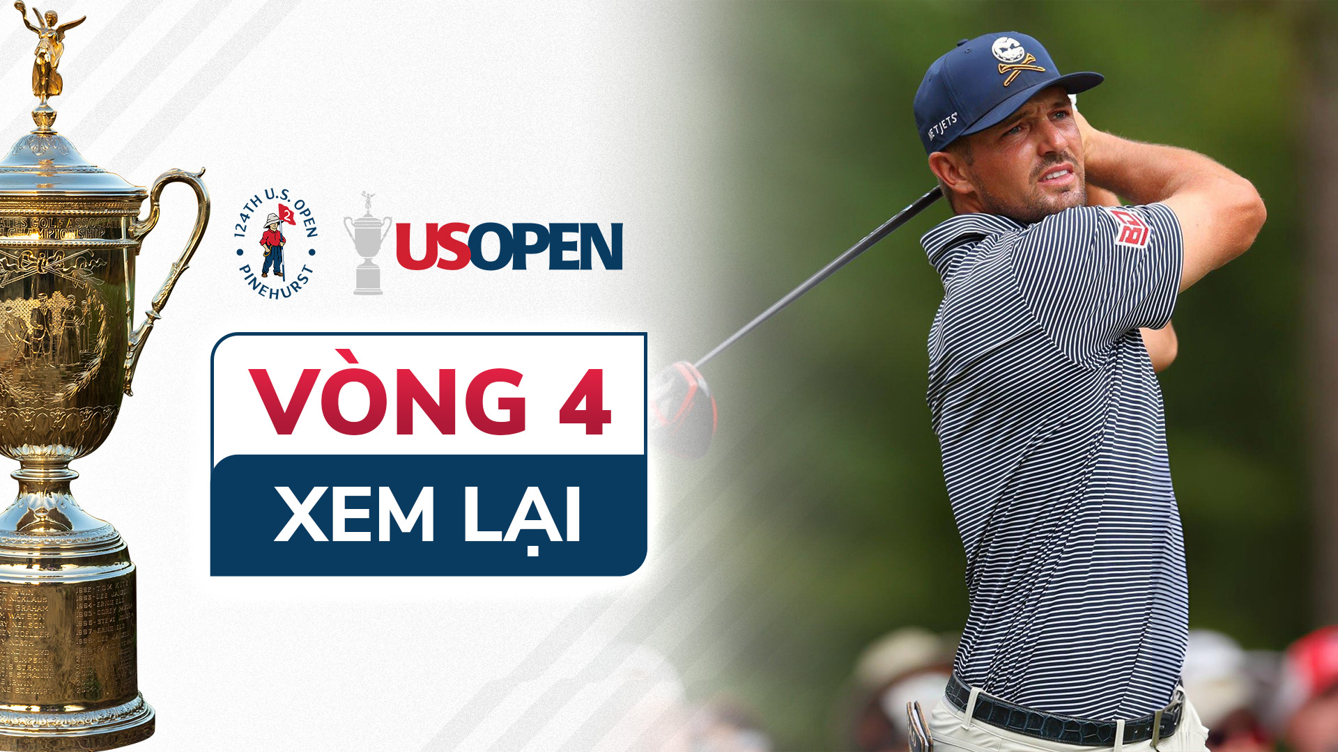 Golf: US Open 2024 - Vòng 4