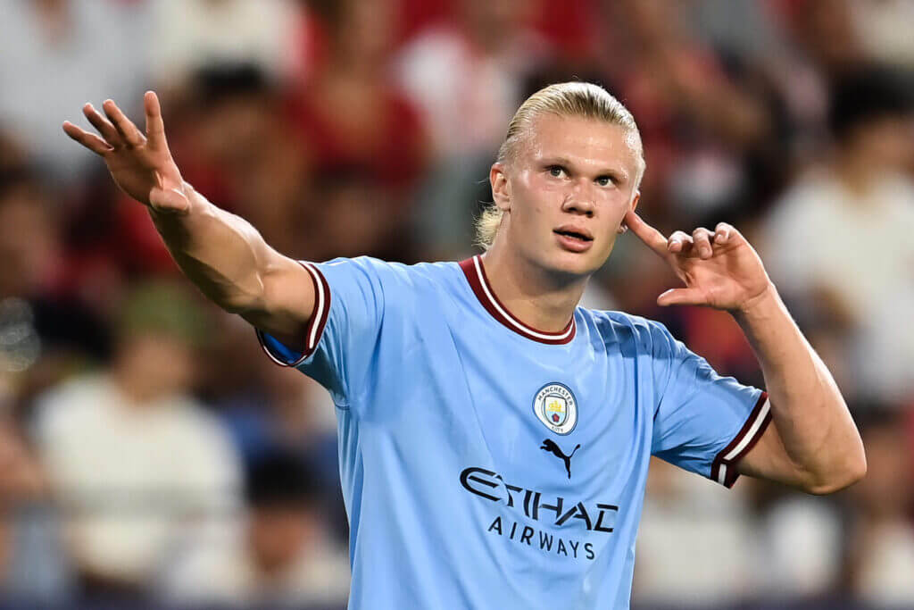 Tiền Đạo Man City Erling Haaland