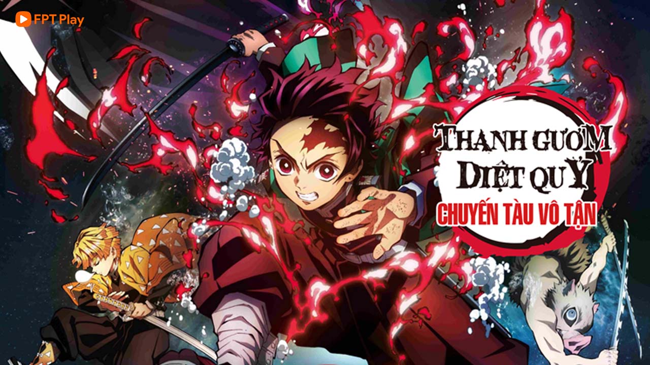Anime Thanh Gươm Diệt Quỷ Phần Chuyến Tàu Vô Tận