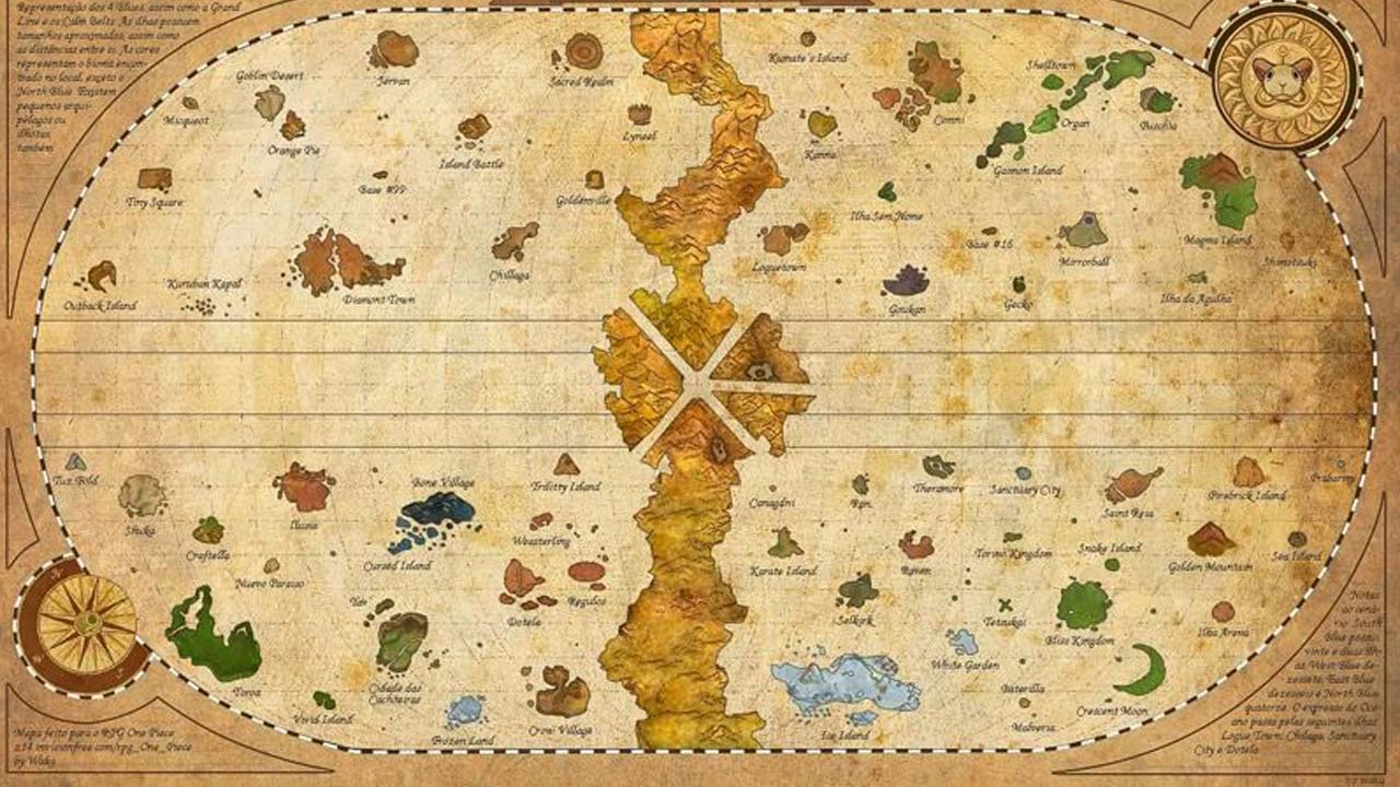 Bản Đồ One Piece