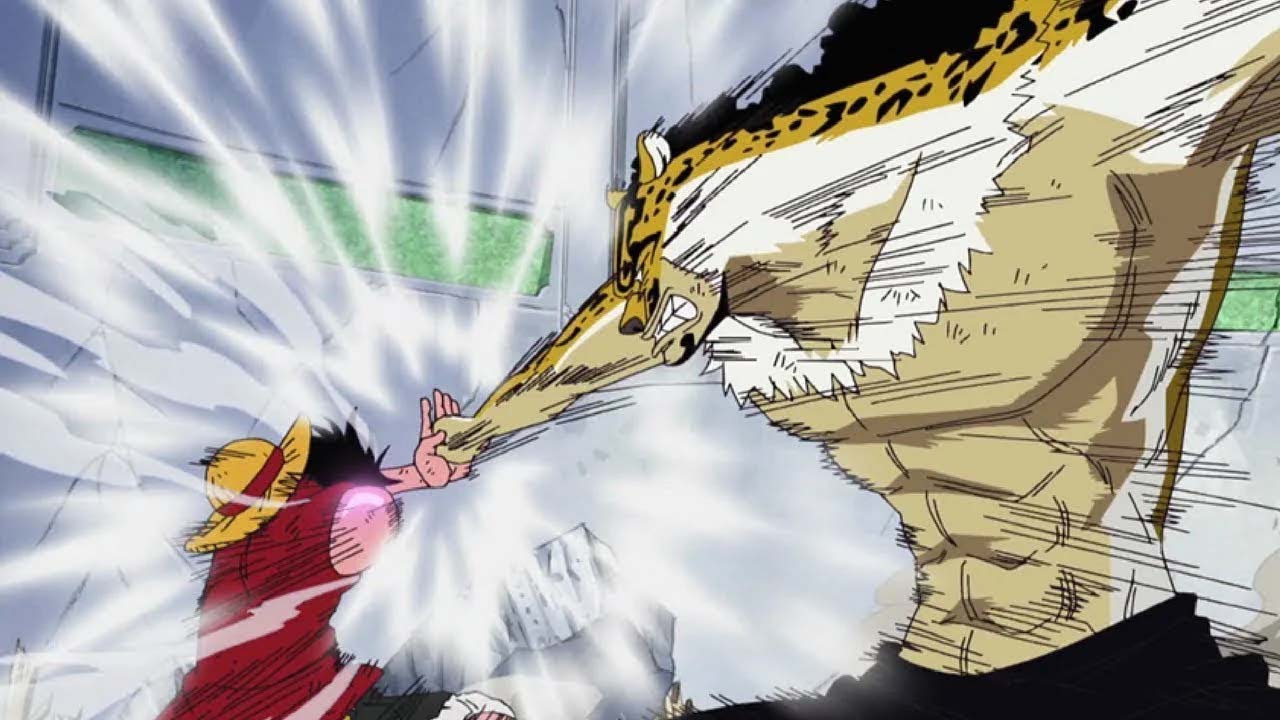 Cuộc Chiến Giữa Luffy và Rob Lucci