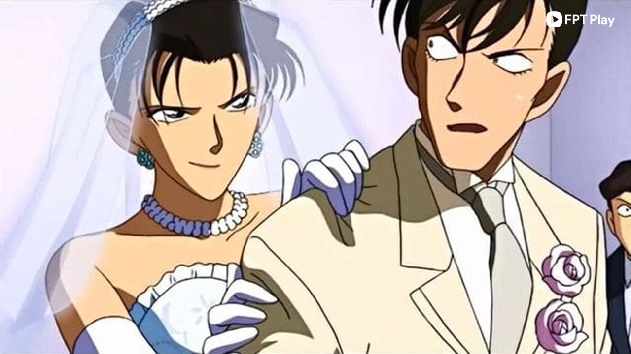 Phim Conan Tập 449: Câu chuyện tình yêu ở trụ sở cảnh sát – Hôn lễ giả