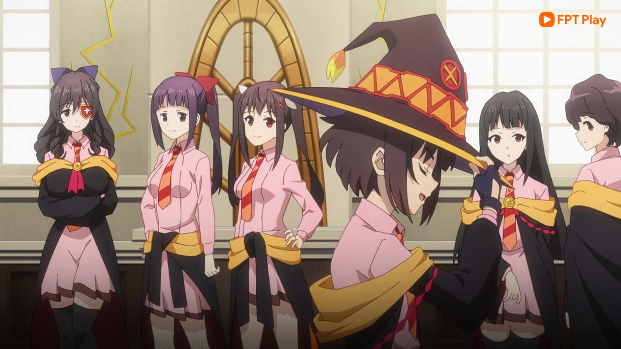 Các Nhân Vật Trong Anime Ngọn Lửa Bùng Nổ Trong Thế Giới Tuyệt Vời Này