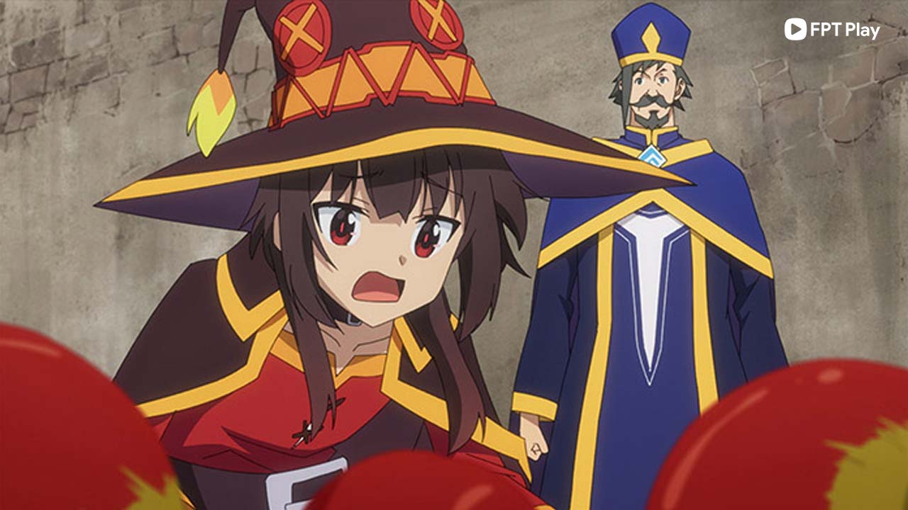 Megumin rời làng Scarlet Devil và đến Alcanletia