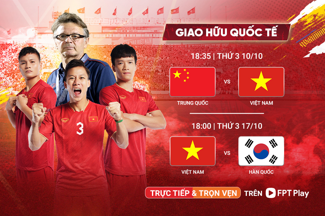 Trực Tiếp Giao Hữu Quốc Tế Việt Nam - Trung Quốc
