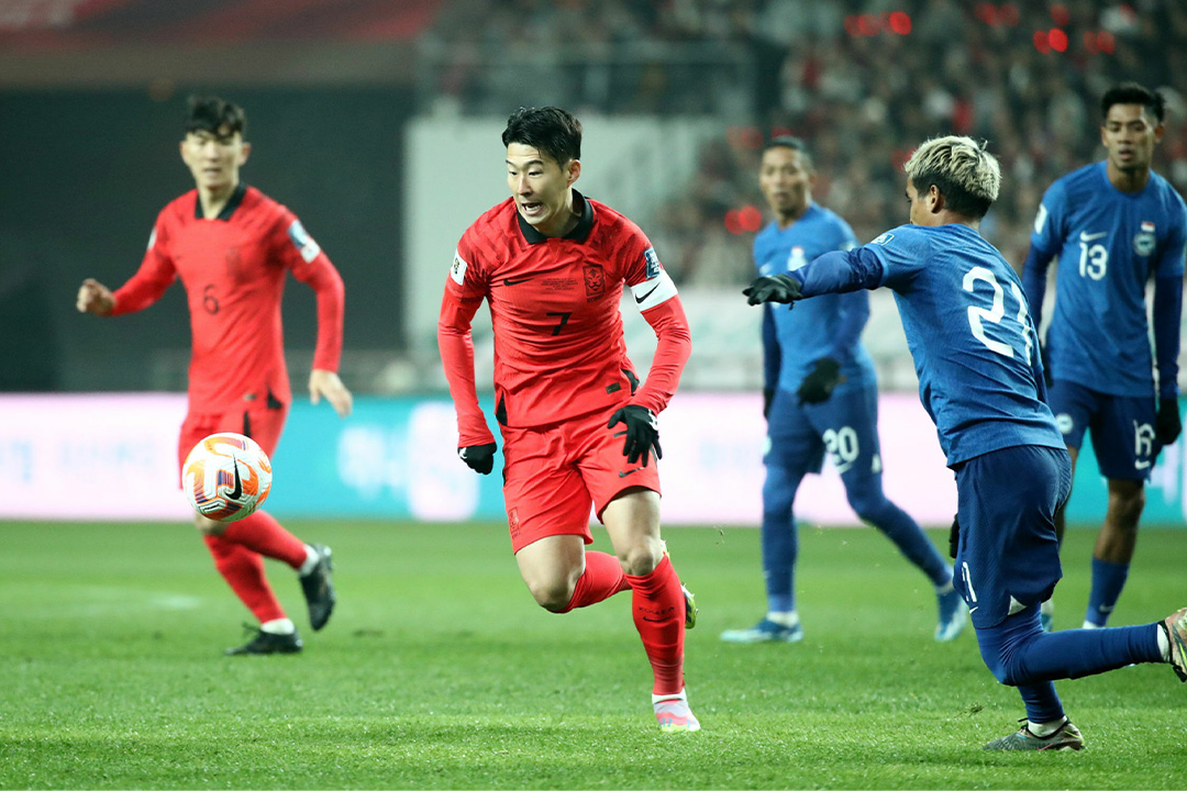 Cầu Thủ Son Heung Min