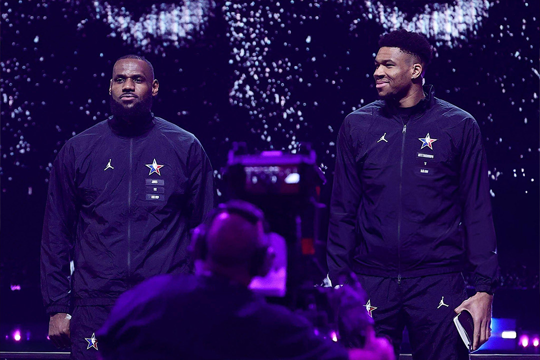 LeBron James - Giannis Antetokounmpo