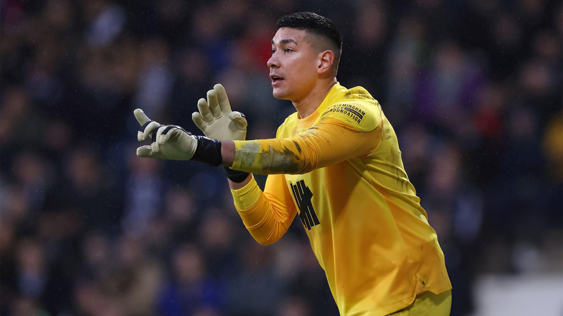 Neil Etheridge trong màu áo Birmingham City (Ảnh: Alex Livesey)