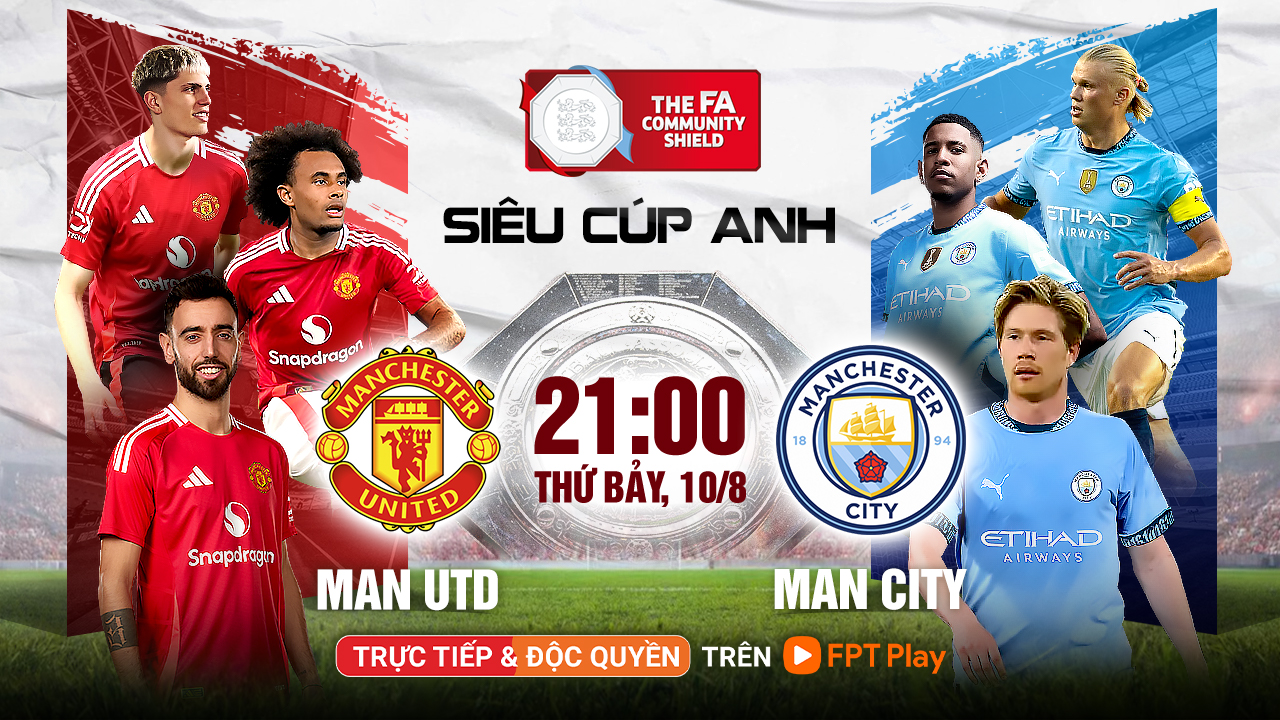 Trực tiếp Man UTD - Man City