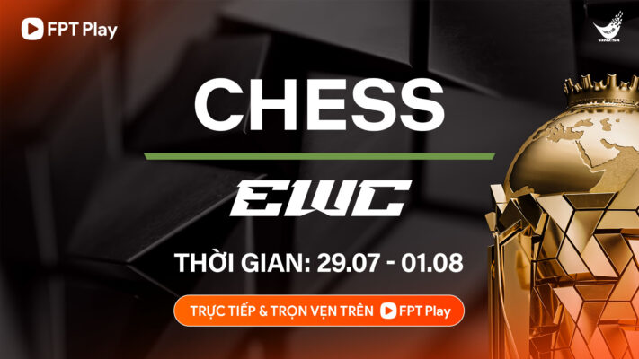 eSports World Cup 2025 (eWC 2025) chính thức đưa bộ môn Cờ vua vào hệ thống