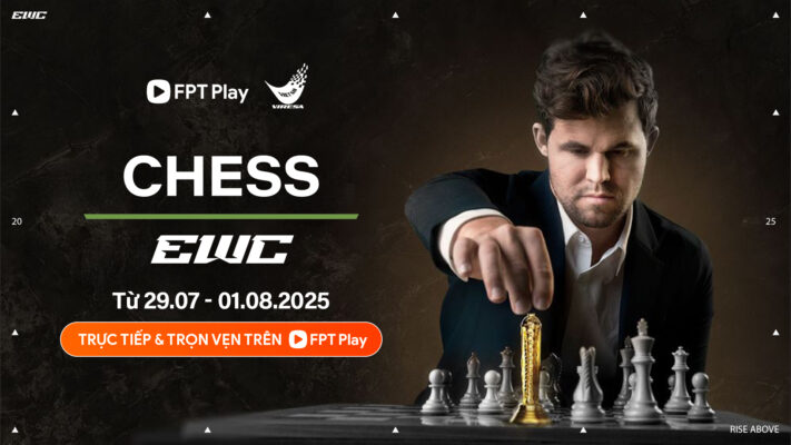 Huyền thoại Magnus Carlsen sẽ tham gia thi đấu tại eWC 2025